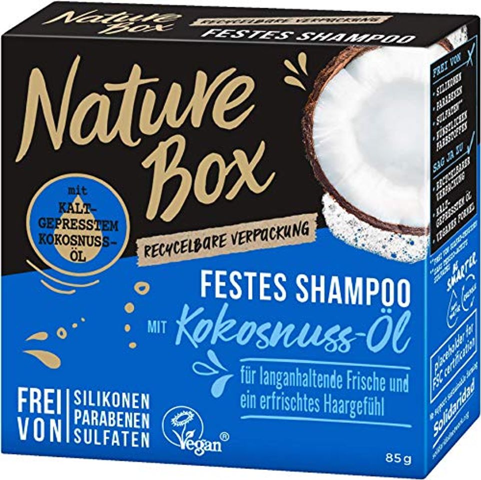 Productos Nature Box - Champú de coco