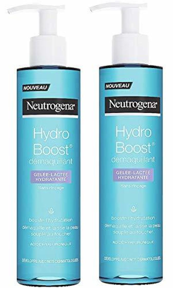 Beauty Neutrogena Hydro Boost desmaquillante gelificante y lechoso – Juego de 2 unidades