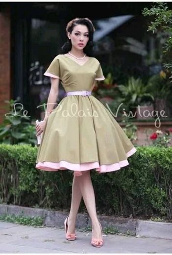 Vestido vintage de los años 50
