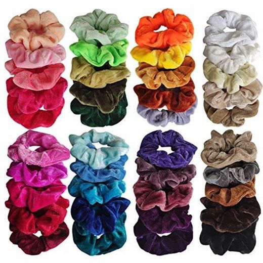 40 Colores Scrunchie