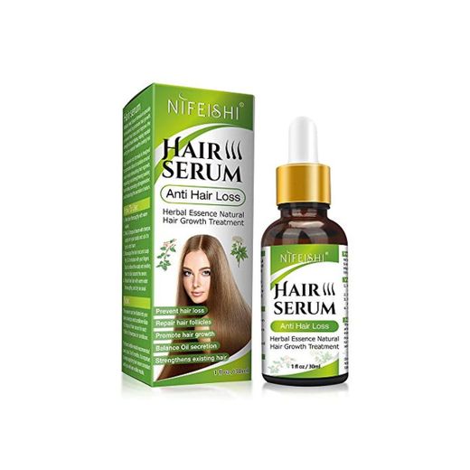 Serum Crecimiento Cabello, Antipérdida de Cabello, para Acelerar el Crecimiento del Cabello,