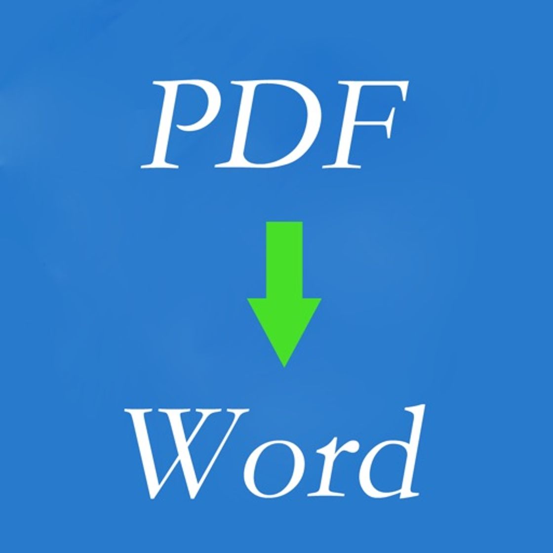 App PDF2Word Edition - for Convert PDF to Word Document, PDF Viewer, File Manager