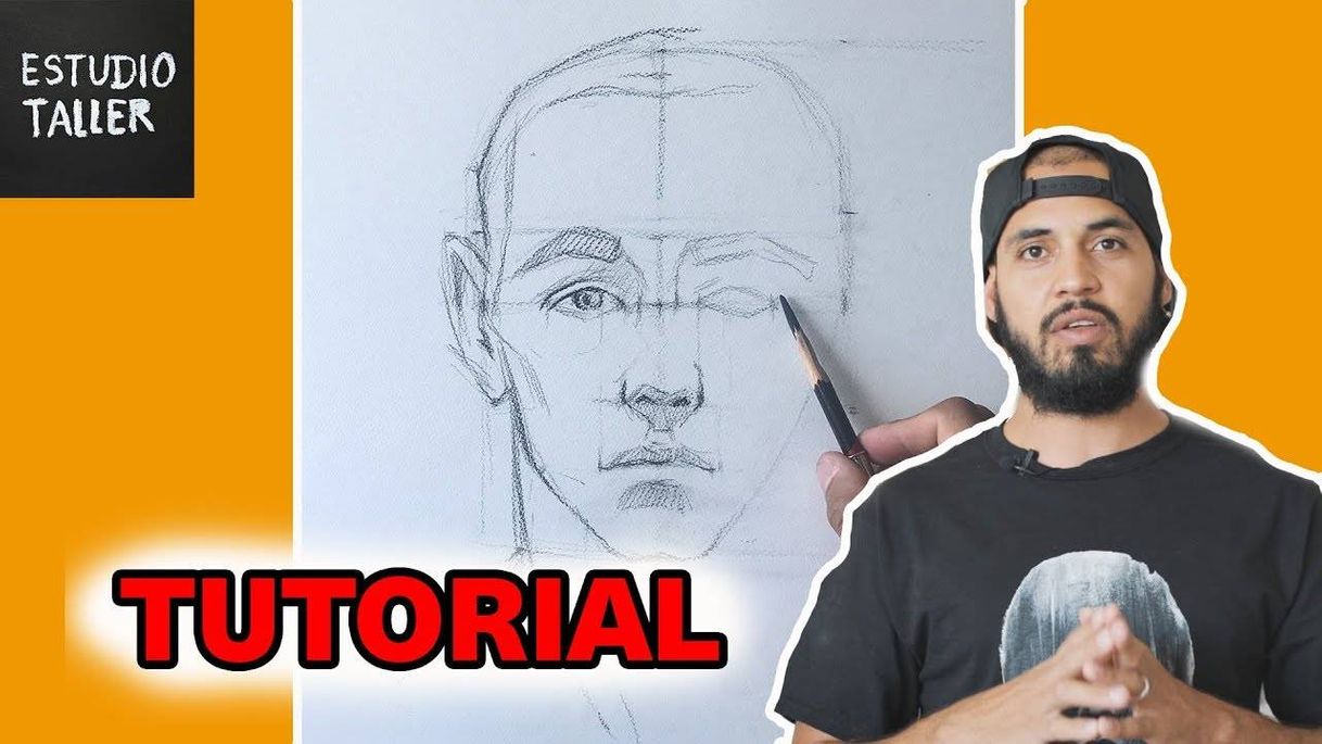 Moda Como Dibujar el rostro humano TIEMPO REAL - YouTube