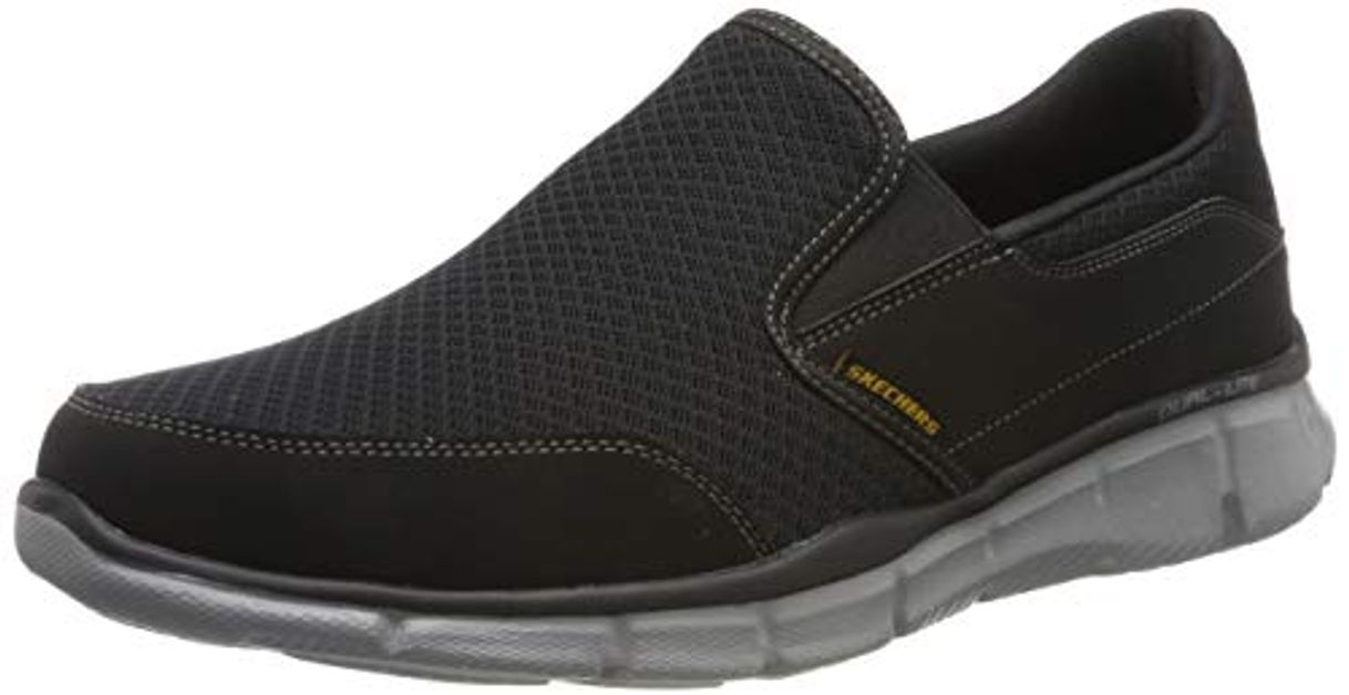 Social Skechers Equalizer Persistent Men Low-Top Sneakers, Black