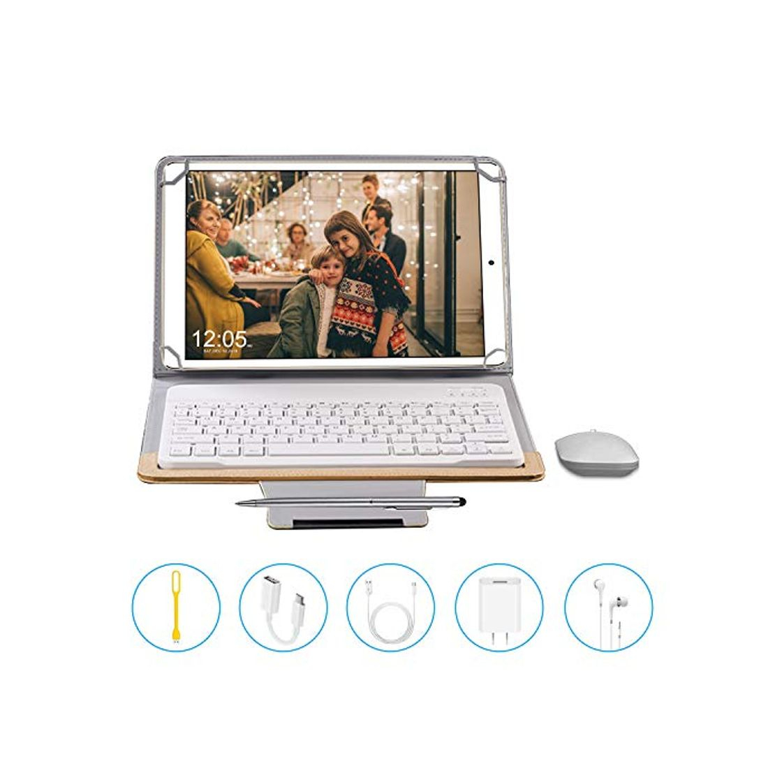 Social Tablets P9 10.1 Pulgadas Full HD, Android 9.0 WiFi/4G/OTG, 4GB RAM