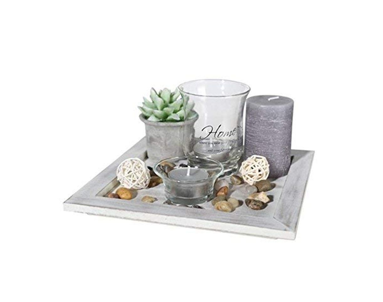 Social ootb Plato de Madera Home