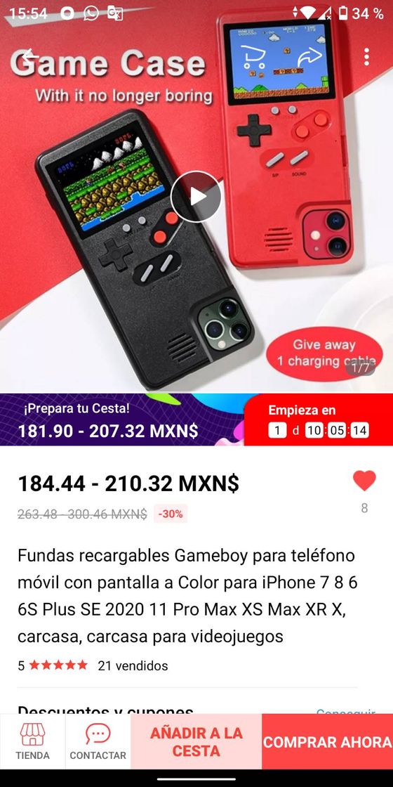 Fashion Funda para celular y videojuegos