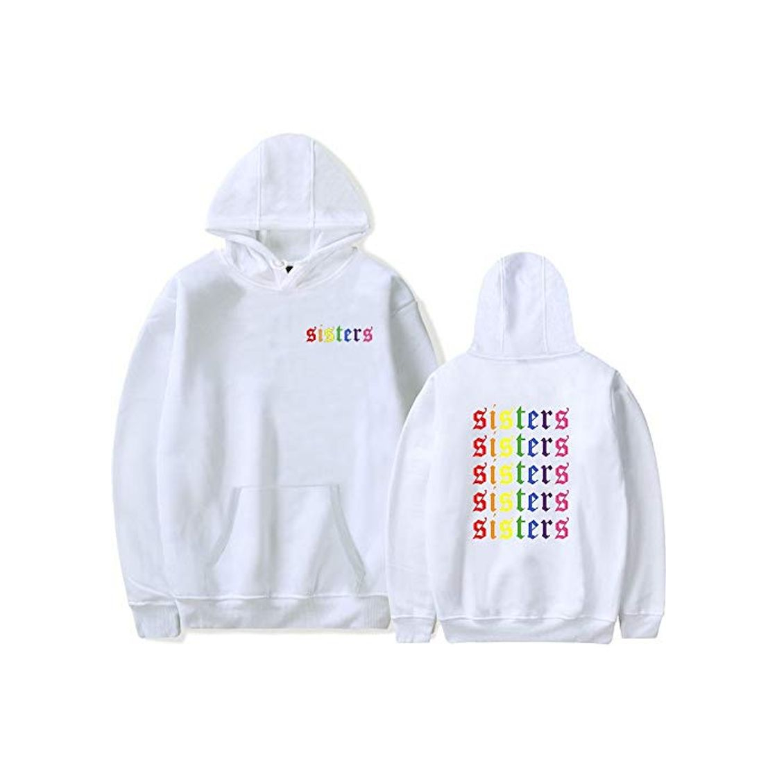 Moda Detalles sobre James Charles Sisters Rainbow Sudadera con capucha para hombre y