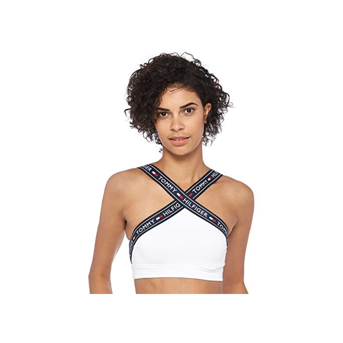 Social Tommy Hilfiger X Sujetador Estilo Bralette, Blanco