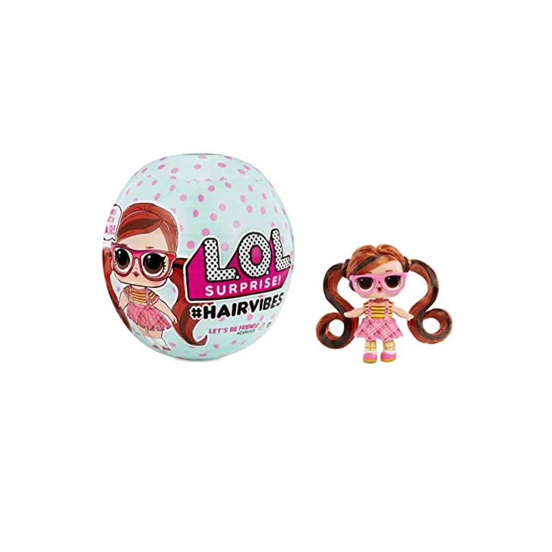 Product L.O.L. Surprise! 564751E7C Hairvibes Muñecas con 15 sorpresas y Mezcla y combina