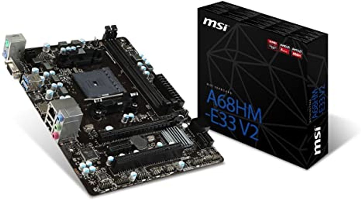 Moda MSI AMD FM2+ A68H DDR3 SATA 6Gb/s USB 3.0 HDMI Micro ATX Mot