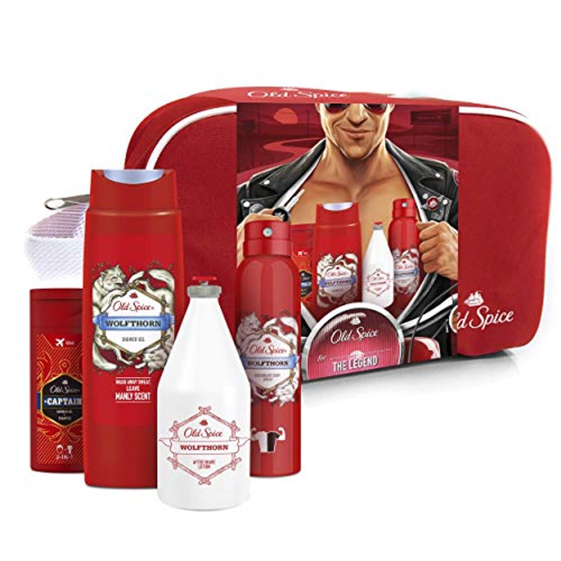 Beauty Old Spice Wolfthorn Travel Set de Regalo para Hombres