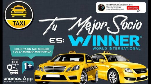 Apps taxi para servicios de taxi  de UNO MAS winner