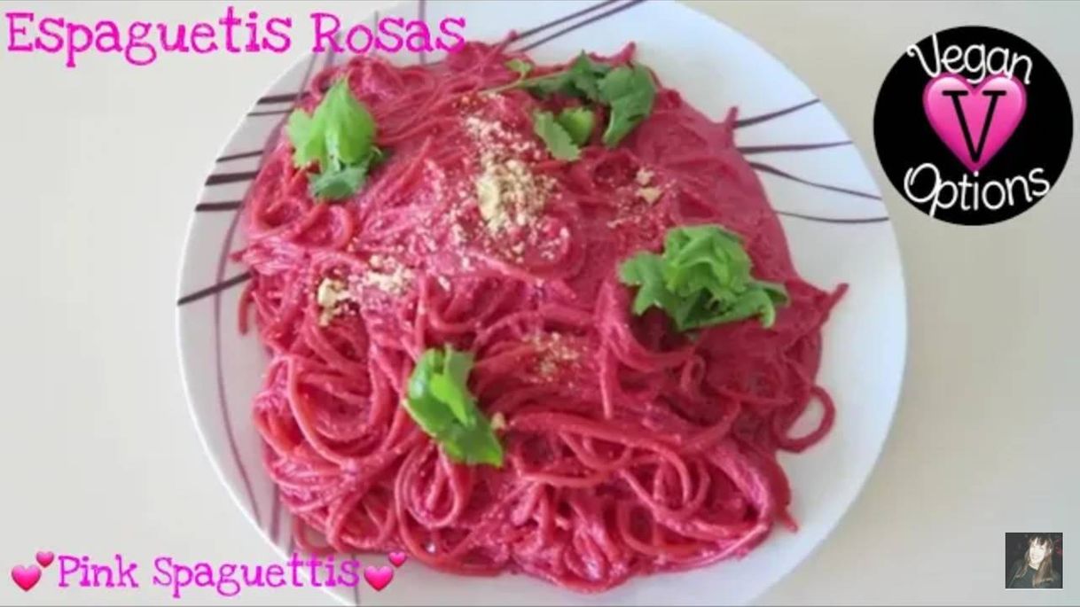 Moda Spaghettis ROSA VEGANOS. Vegan PINK Spaguetti (Comida Rosa ...