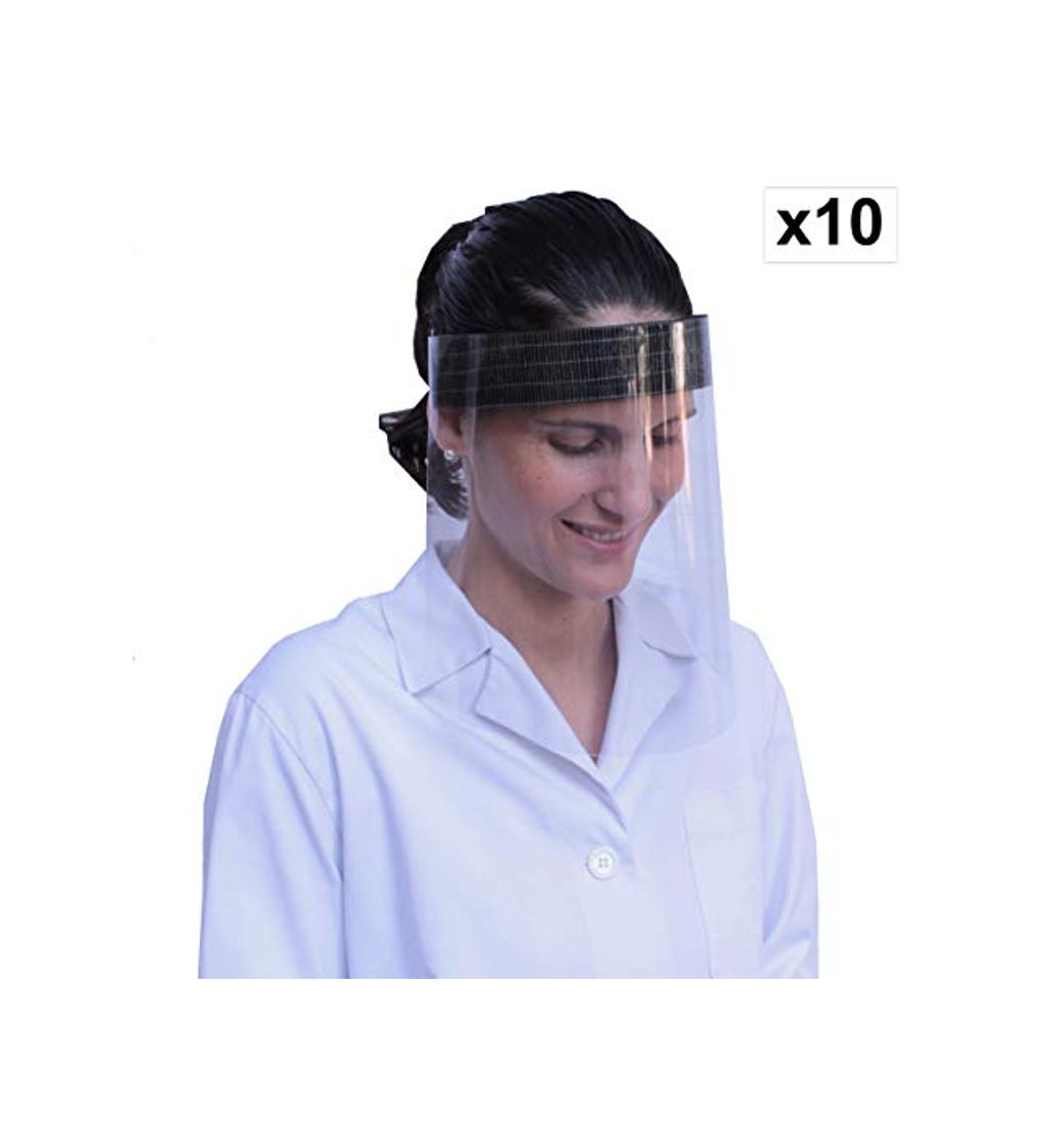Social KMINA - Pantalla Protección Facial Transparente, Pantalla Protectora Cara, Protector Facial, Visera