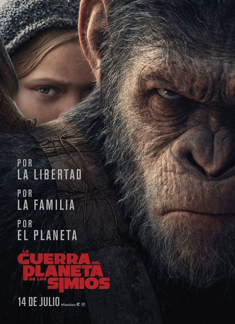 Película La guerra del planeta de los simios