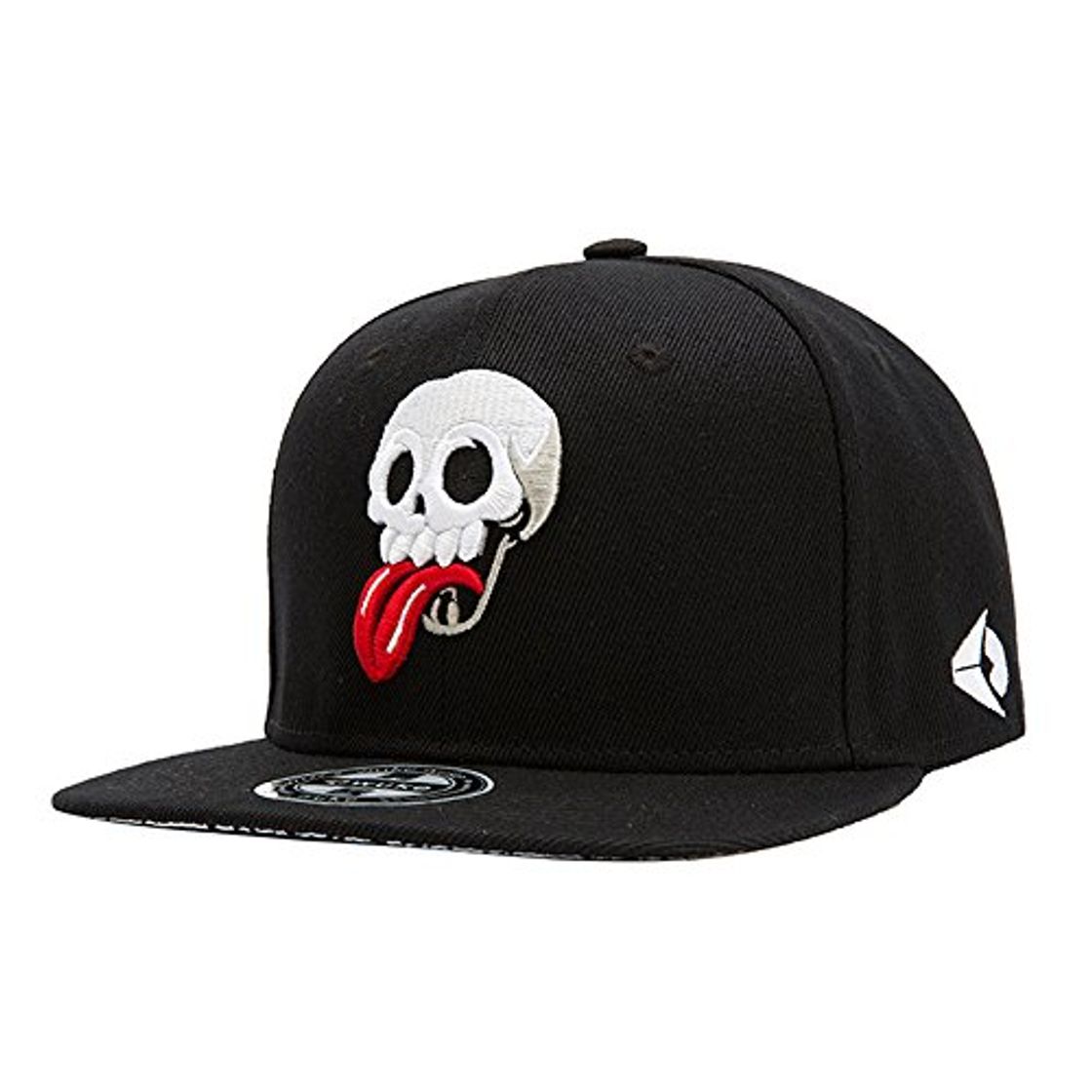 Social Hombres Chicos Modernos 3D Bordado Cráneo Gorra de Beisbol Gorra Hip Hop