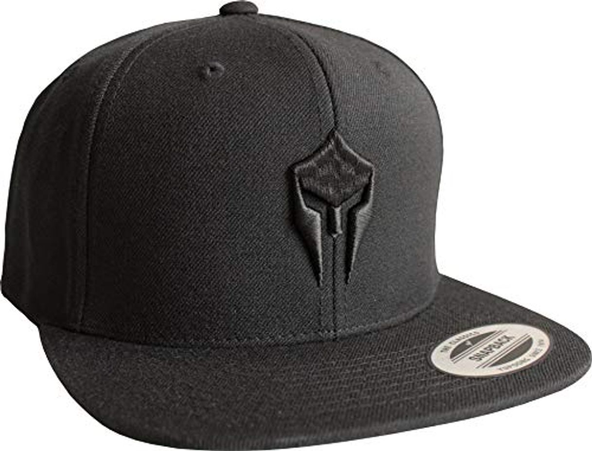 Social Gorra de béisbol: Esparta - Flexfit Snapback Basecap con bordado en 3D