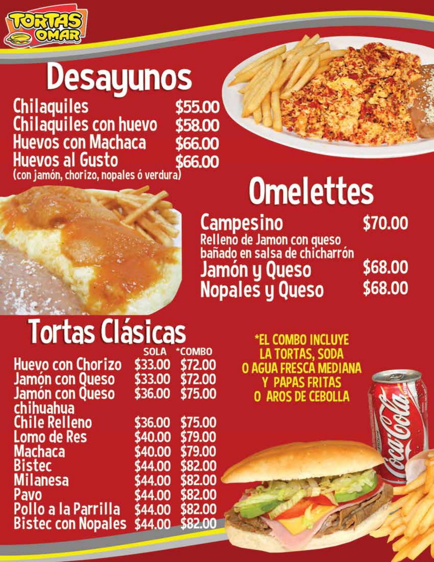 Restaurants Tortas Omar - Nuevo Mexicali