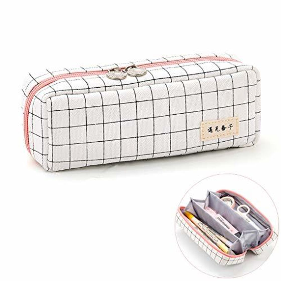 Product Rolin Roly Estuches Lienzo Cremallera Pencil Case Pouch for Boys Girls Adolescente