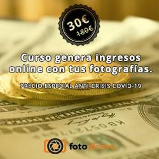 Curso Genera ingresos con tus fotografías online

