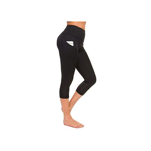 TUPARKA Pantalones de yoga para mujer con bolsillos