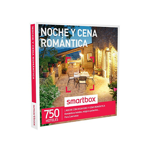 SMARTBOX - Caja Regalo - NOCHE Y CENA ROMÁNTICA - 750 románticos