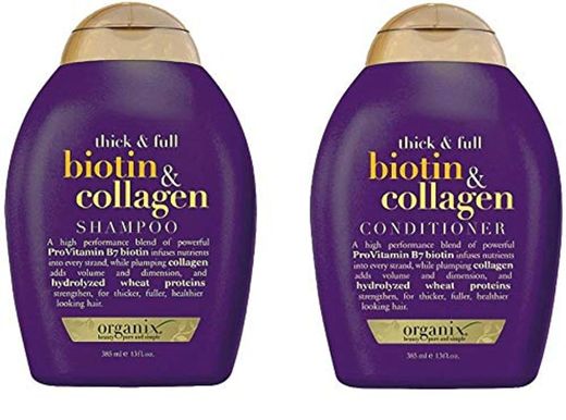ogx® (Antes organix) Thick & Full Biotina Collagen Champú 385 ml
