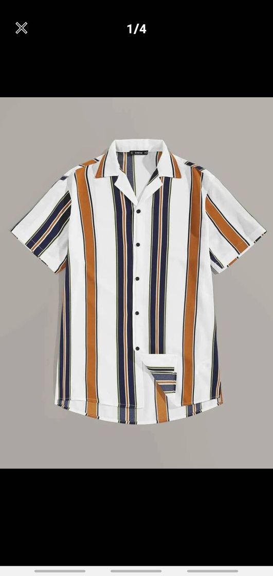 Moda Camisa Hombre de Rayas