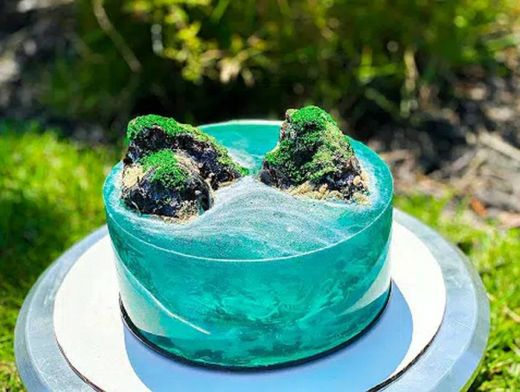 ISLAND CAKE TUTORIAL