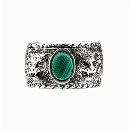 Anillo Gucci Jardn de antigedades de Plata de tamao de 14 de