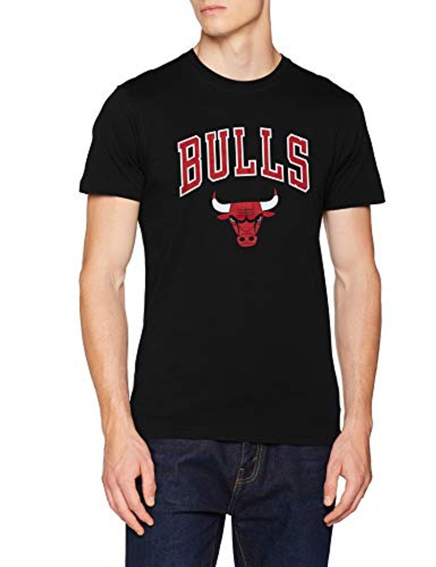 Fashion New Era Chicago Bulls Blk Camiseta de Béisbol