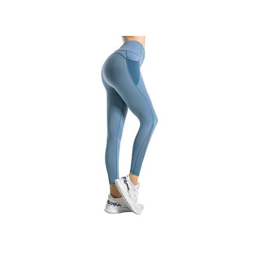 Occffy Leggings Mujer Fitness Cintura Alta Pantalones Deportivos Mallas para Running Training