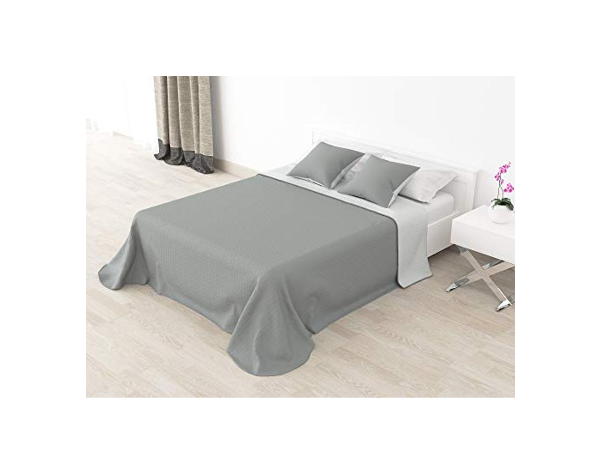 Producto Bedsure Colcha Verano Cama 135 Gris - Colcha Bouti de Primavera y