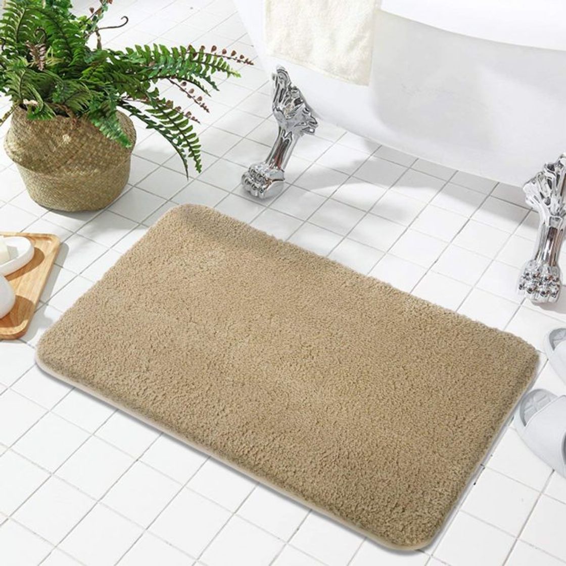 Producto YIQI Alfombras de baño, Alfombra de baño Suave Alfombra de baño