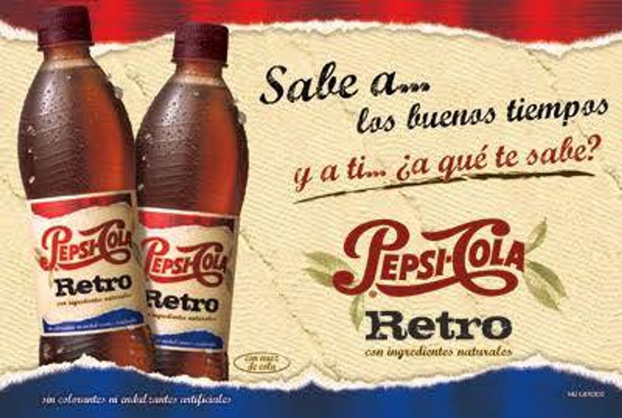 Product Rétro Pepsi - Plato de metal