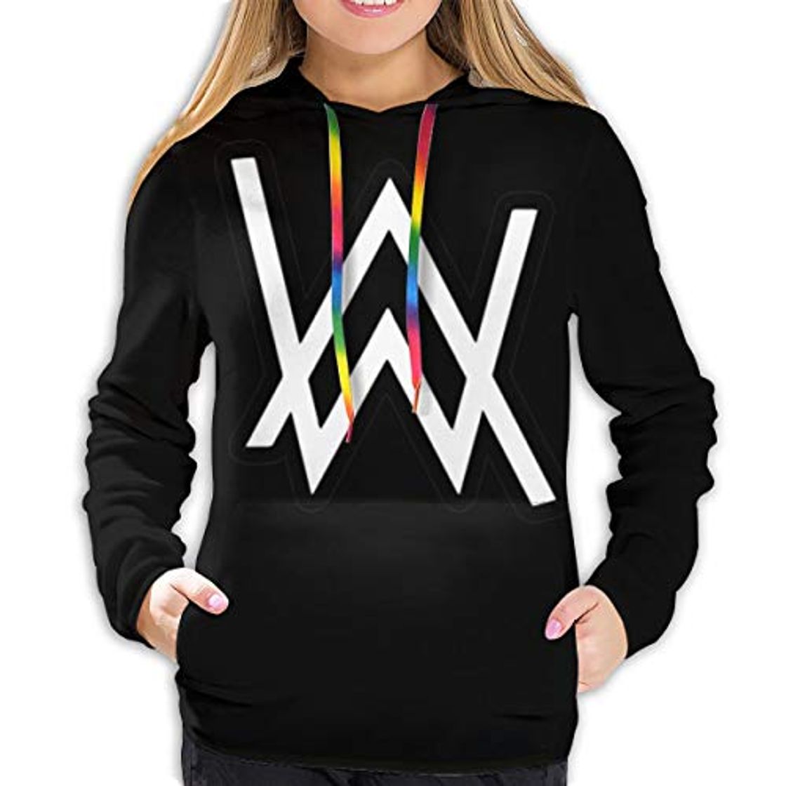 Fashion Aosepangpi A_LAN Walke_r Nordic Winter Personality - Sudadera con Capucha para Mujer,