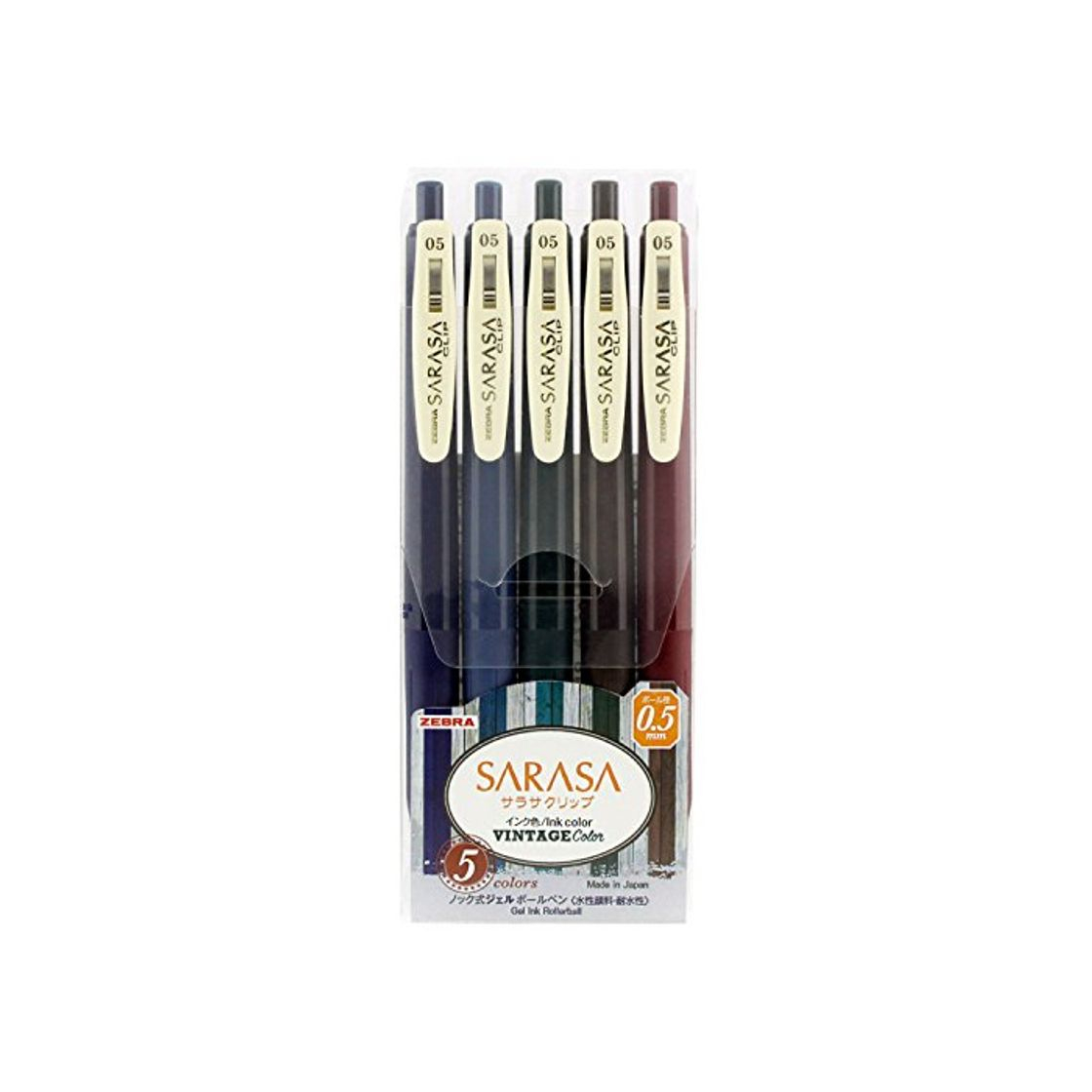 Producto Zebra gel ball pen Sarasa clip 0