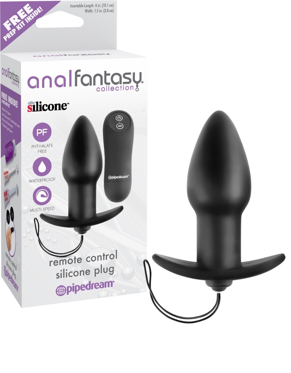 Producto Plug anal vibrador control remoto