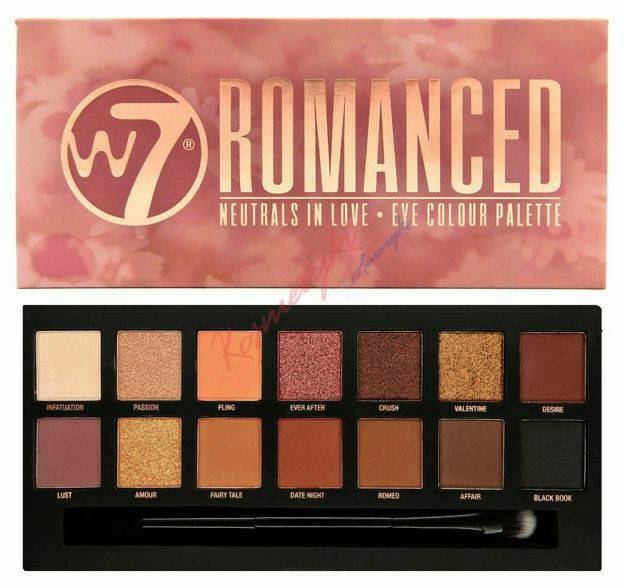 Products Romanced palette W7