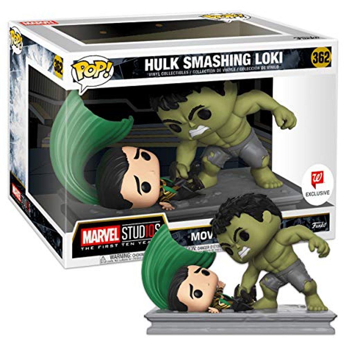 Product Funko - Marvel Movie Moments-Hulk Smashing Loki Figurina