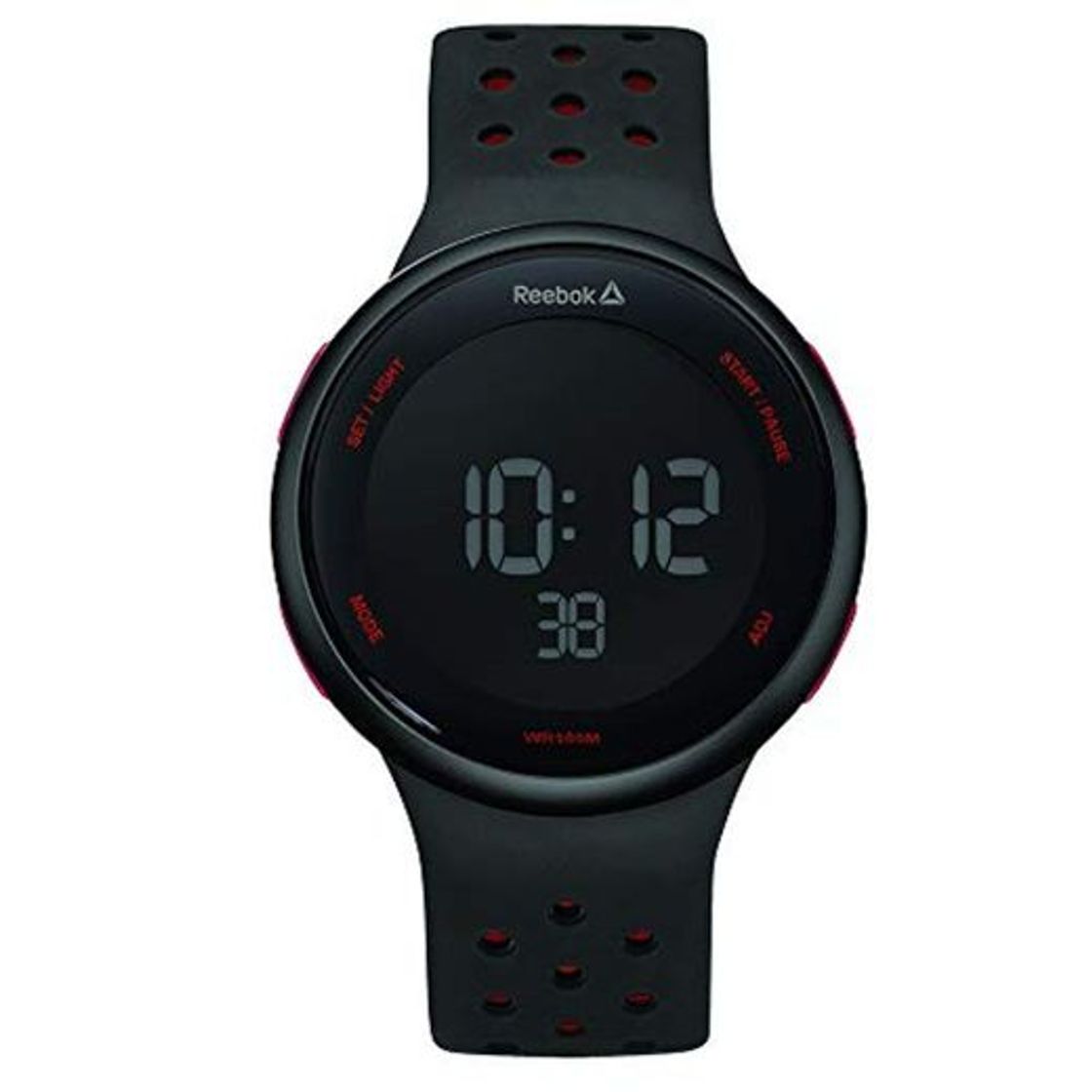 Moda Reebok Reloj Hombre de Digital con Correa en Silicona RD