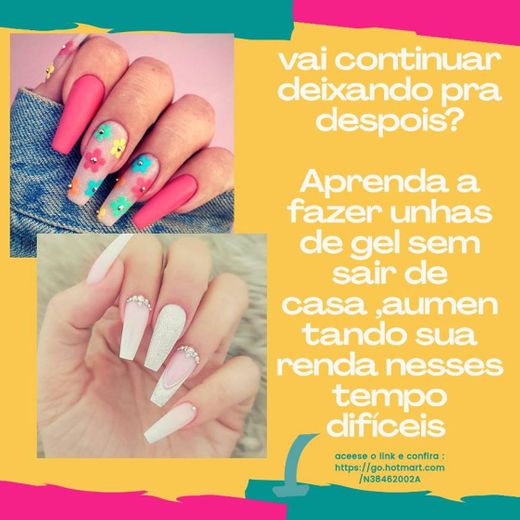 Curso de unhas em gel recomendo muito