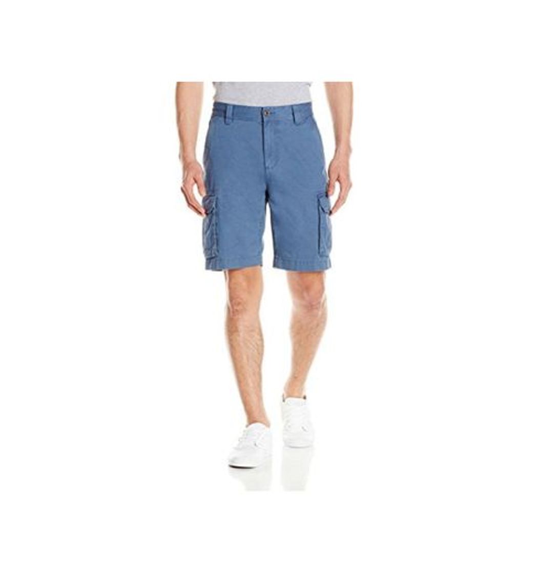 Moda Amazon Essentials Classic-Fit Cargo Short, Azul