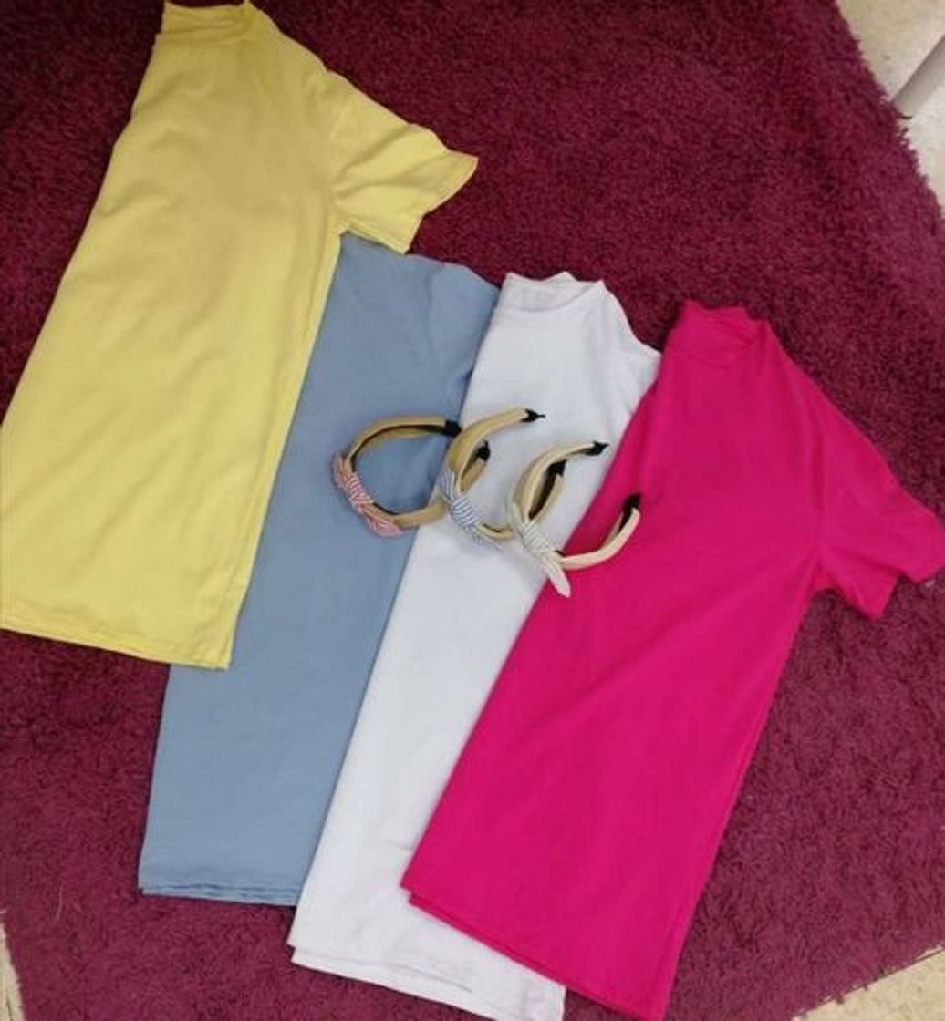 Fashion Blusas lisas varios colores