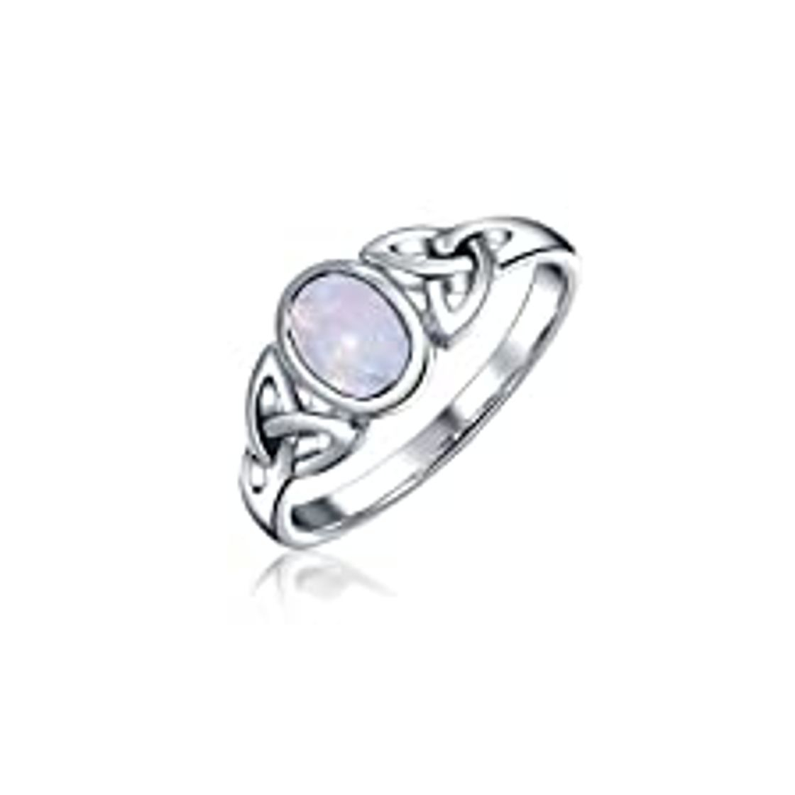 Fashion NOBRAND Anillo de Esmeralda Ovalado de Plata esterlina 925 Genuino Temperamento Femenino Anillo de Gema de Piedra de víbora joyería Fina 9