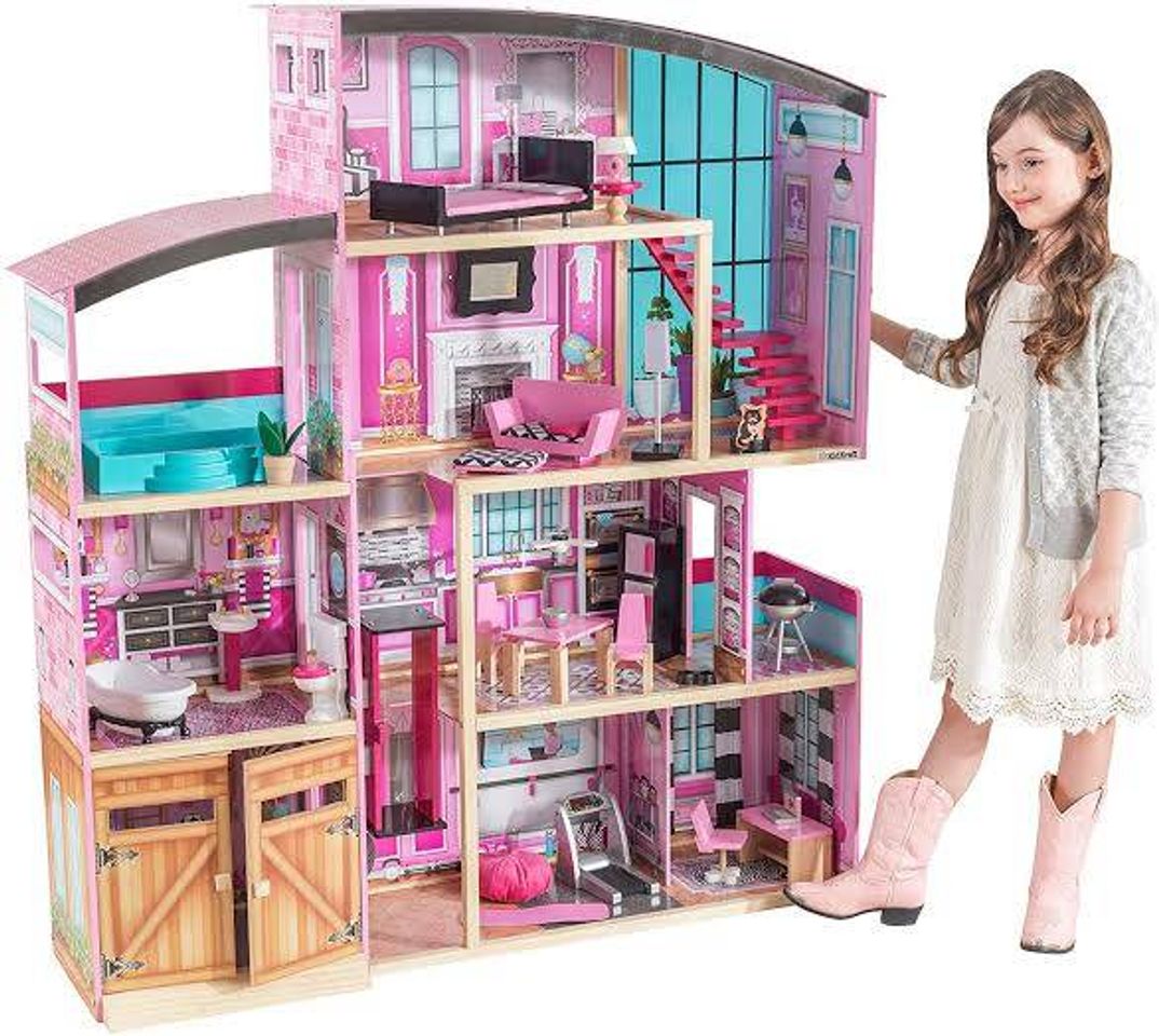 Fashion Shimmer Mansion Dollhouse KidKraft