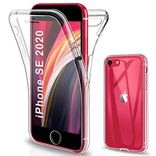 Gnews Funda iPhone 2020, Funda iPhone 7 iPhone 8, Transparente Silicona TPU