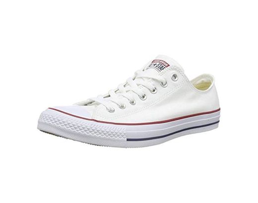 Converse Chuck Taylor All Star Ox, Zapatillas Unisex Adulto, Blanco