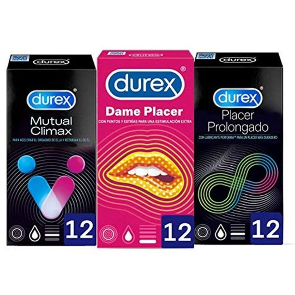 Productos Durex Placer Prolongado 12 Condones